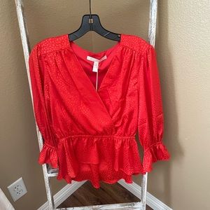 Hutch Red Blouse